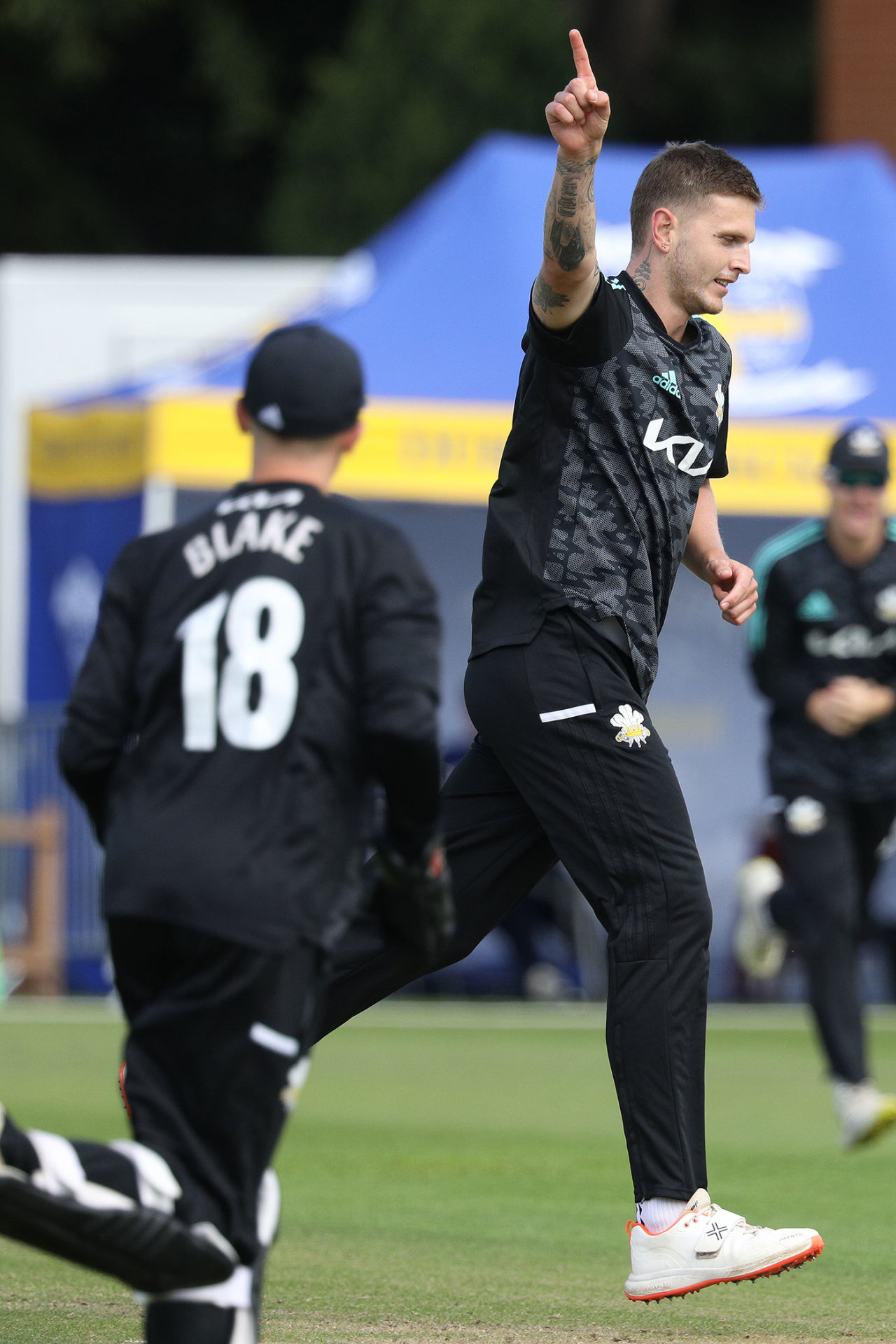 Conor McKerr struck twice, Durham vs Surrey, Royal London Cup, Chester-le-Street, August 4, 2022