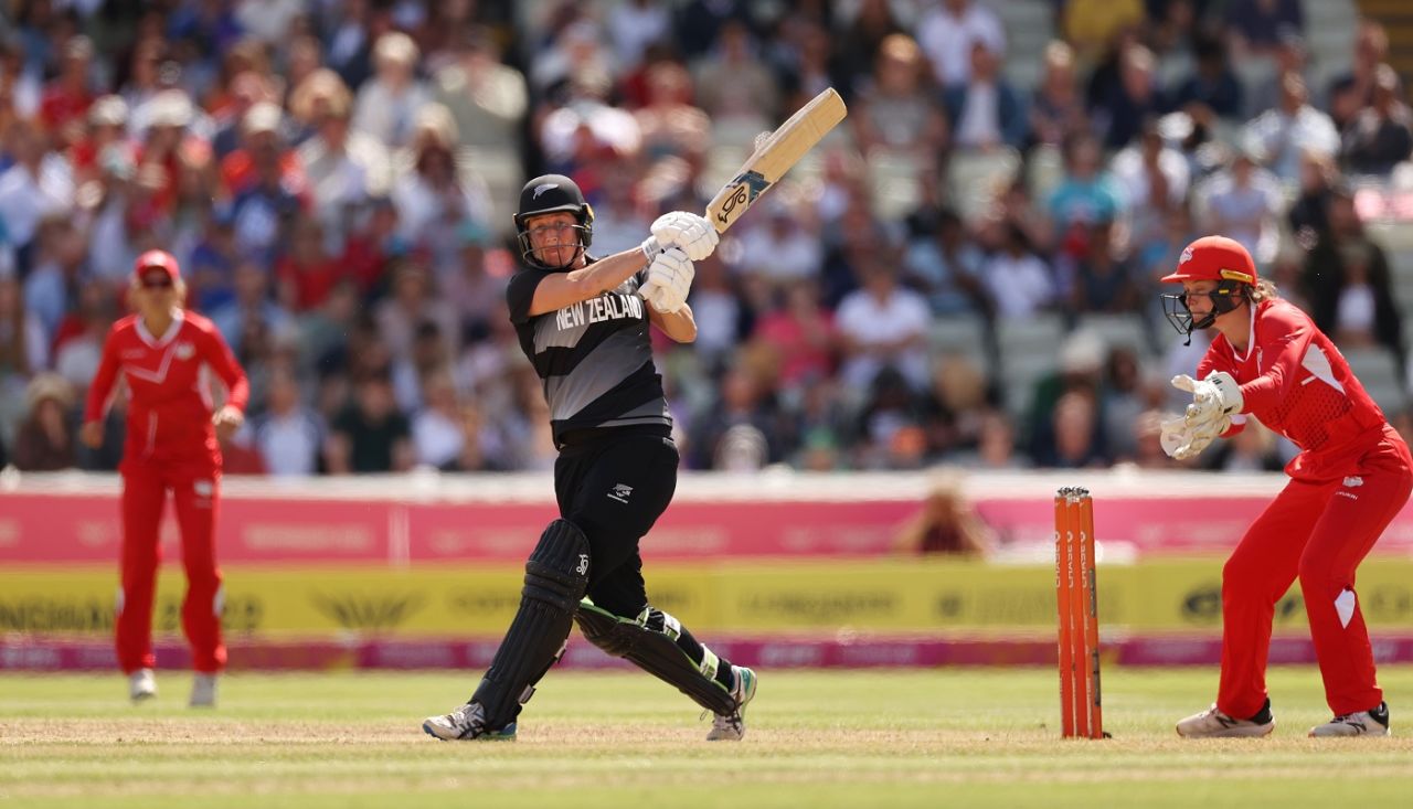 Sophie Devine pulls one away, England vs New Zealand, Bronze medal match, Commonwealth Games, Birmingham, August 7, 2022
