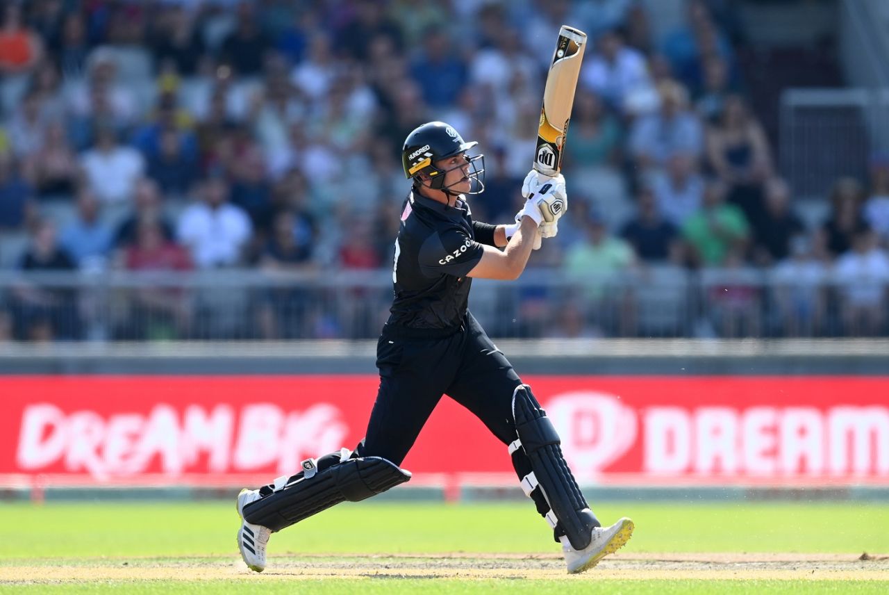 Tristan Stubbs hit four sixes in five balls, Manchester Originals vs Trent Rockets, the Hundred, Old Trafford, July 13, 2022