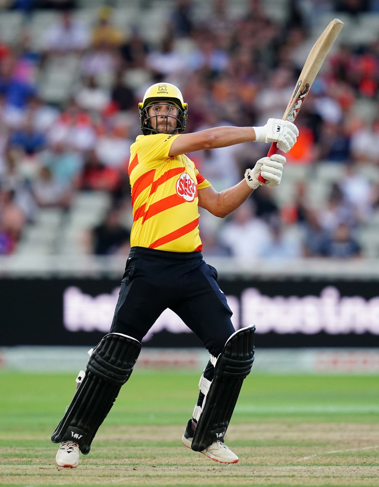 Lewis Gregory helped put on 92 for the seventh wicket, Men's Hundred, Birmingham Phoenix vs Trent Rockets, Edgbaston, August 15, 2022