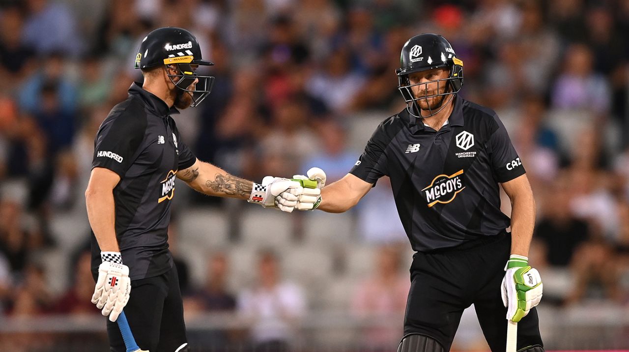 Phil Salt and Jos Buttler made a bright start, Manchester Originals vs Welsh Fire, The Men's Hundred, Emirates Old Trafford, August 16, 2022