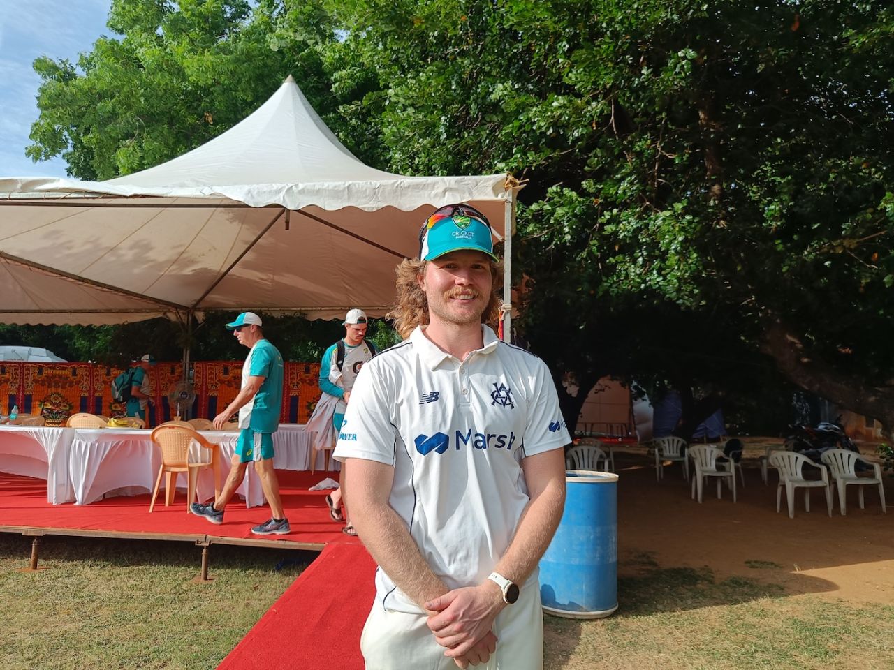 Will Pucovski at the MRF Pace Foundation training camp in Chennai, August 12, 2022