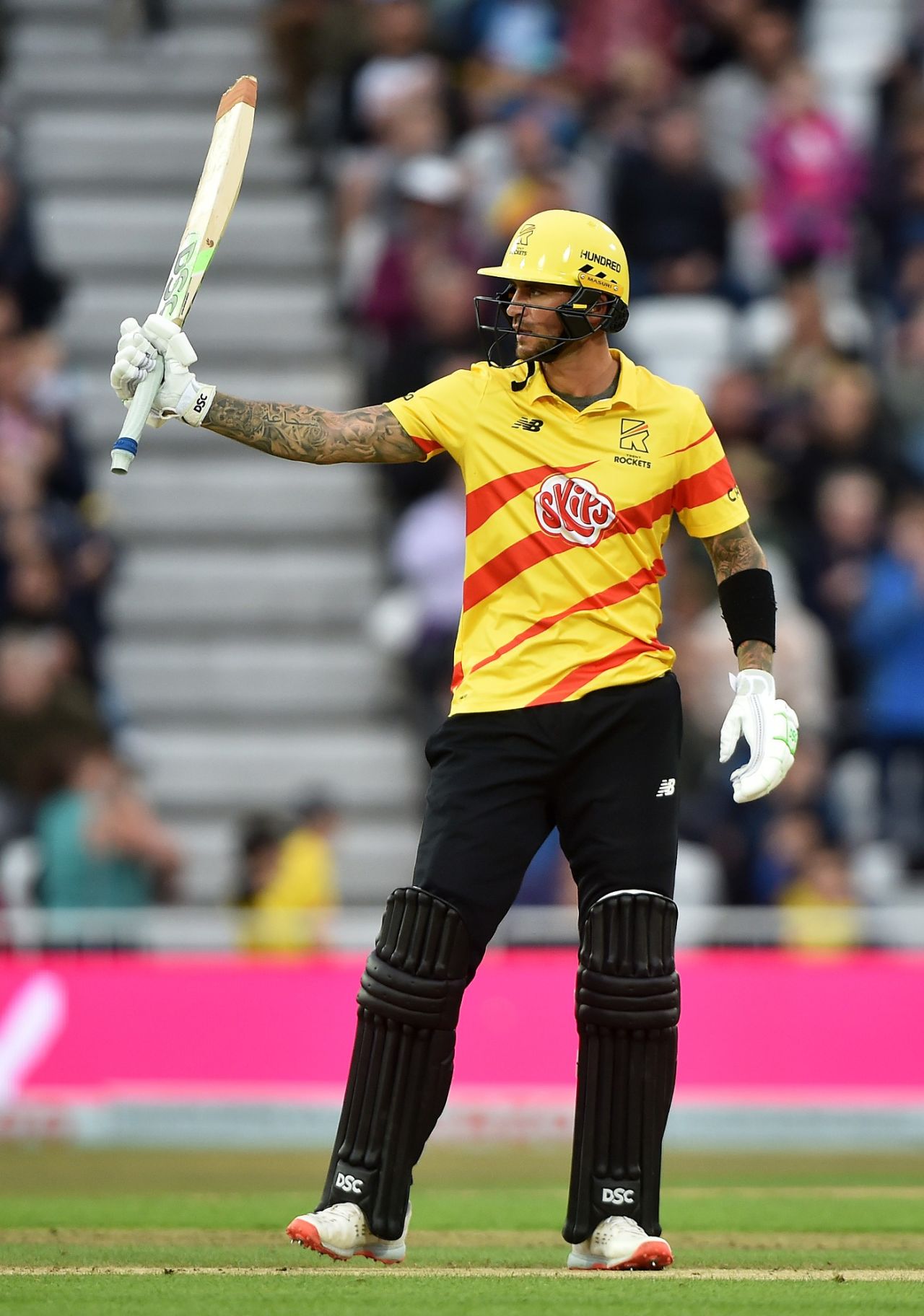 Alex Hales starred for Rockets with a 22-ball fifty, Trent Rockets vs Oval Invincibles, Trent Bridge, August 17, 2022