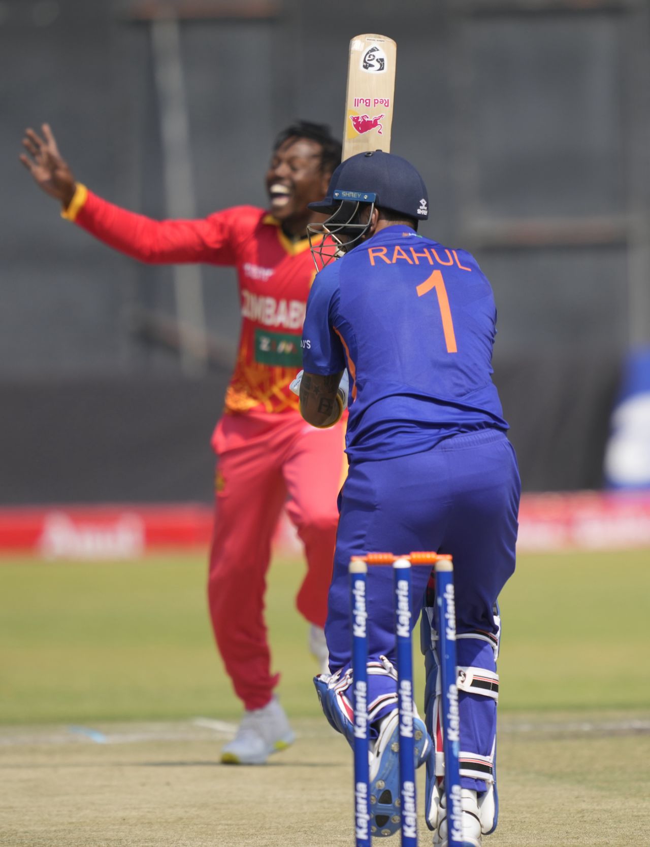 KL Rahul, opening the innings this time, fell for 1, Zimbabwe vs India, 2nd ODI, Harare, August 20, 2022