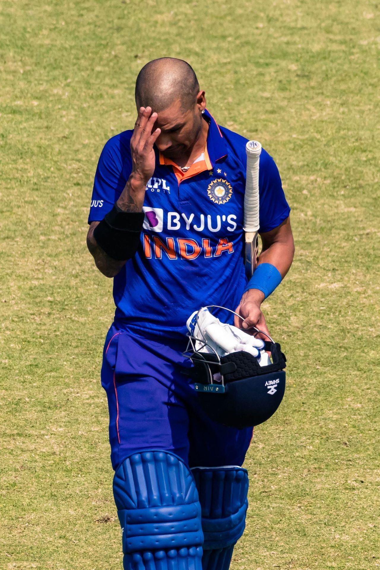 Shikhar Dhawan gave India a quick start, but couldn't carry on, Zimbabwe vs India, 2nd ODI, Harare, August 20, 2022