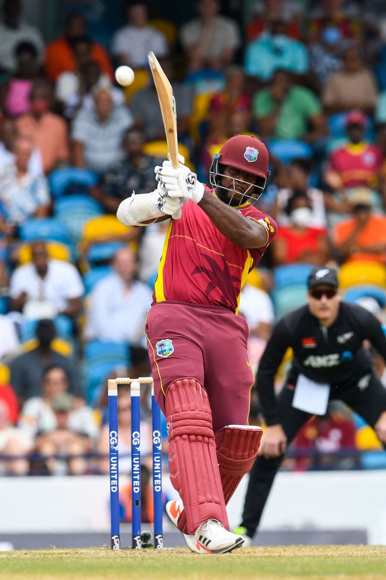 Kyle Mayers accelerated after starting cautiously, West Indies vs New Zealand, 3rd ODI, Bridgetown, August 21, 2022