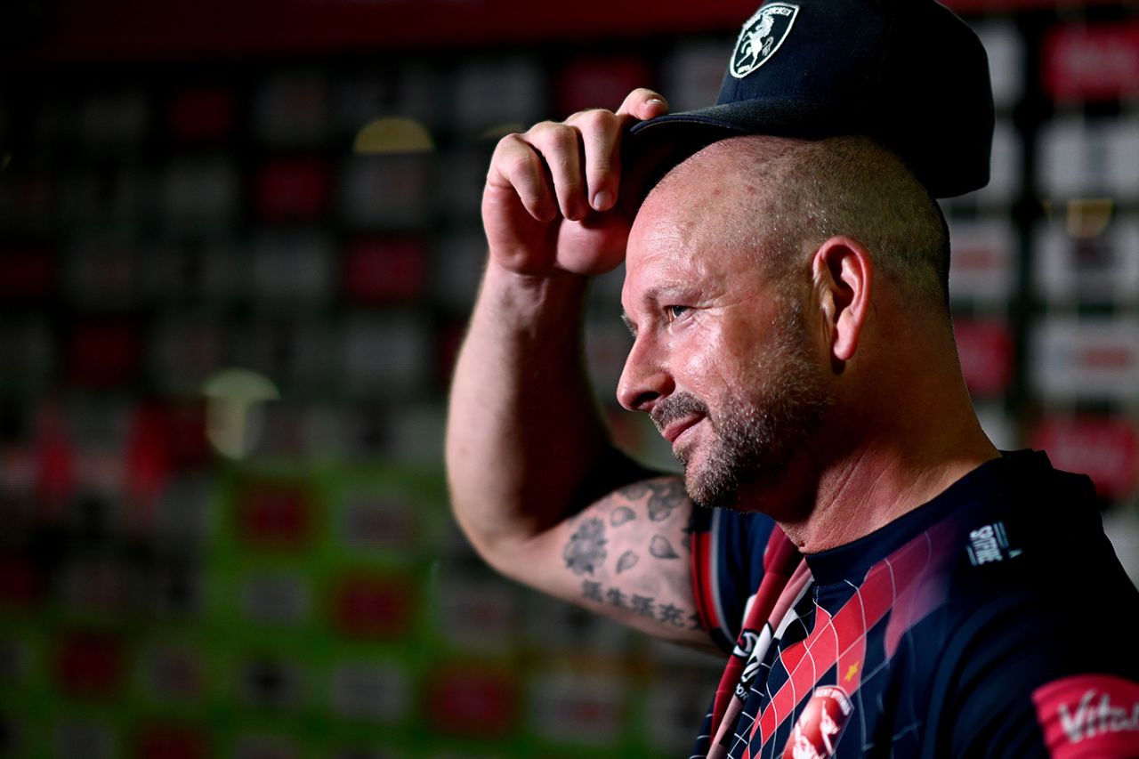 Darren Stevens is misty-eyed after Kent's trophy win, Somerset vs Kent, Final, Vitality T20 Blast Finals Day, Edgbaston, September 18, 2021