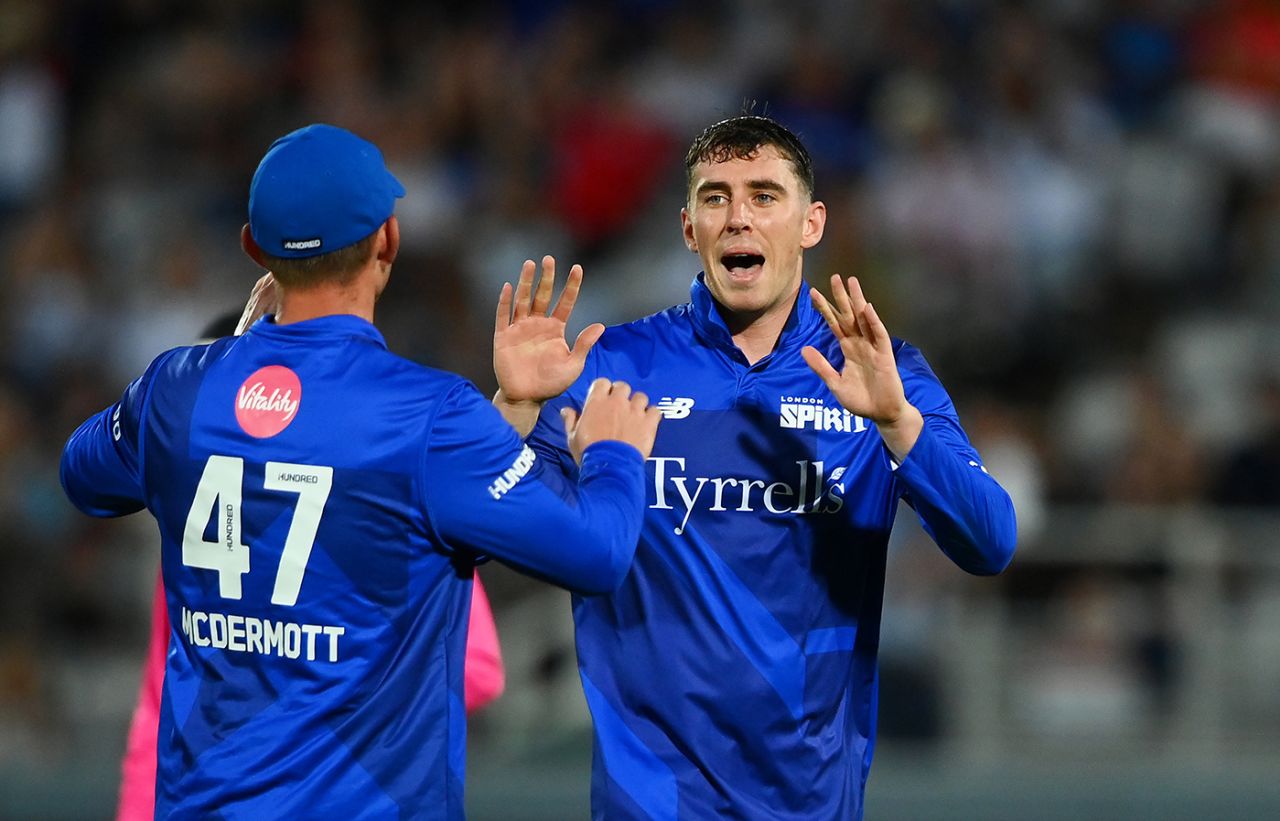 Dan Lawrence rattled through Welsh Fire, London Spirit vs Welsh Fire, Lord's, The Hundred Men's, August 24, 2022