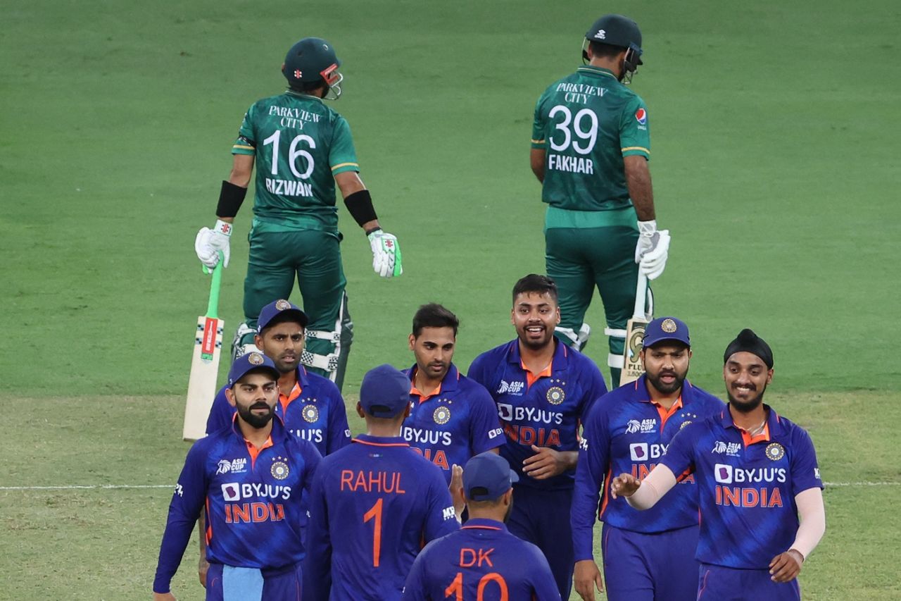 Fakhar Zaman chose to walk off even though there was barely an appeal against him, India vs Pakistan, Asia Cup, Dubai, August 28, 2022
