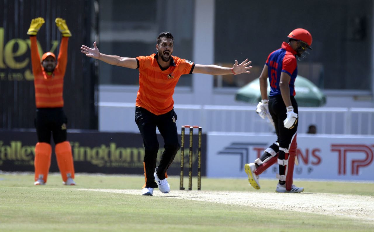 Anwar Ali unsuccessfully appeals against Nasir Nawaz, Sindh vs Northern, National T20 Cup, Rawalpindi, August 31, 2022