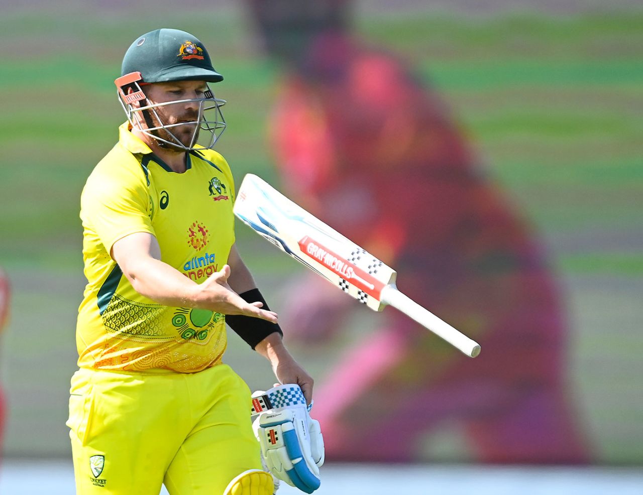 Aaron Finch fell cheaply again, Australia vs Zimbabwe, 3rd ODI, Townsville, September 3, 2022