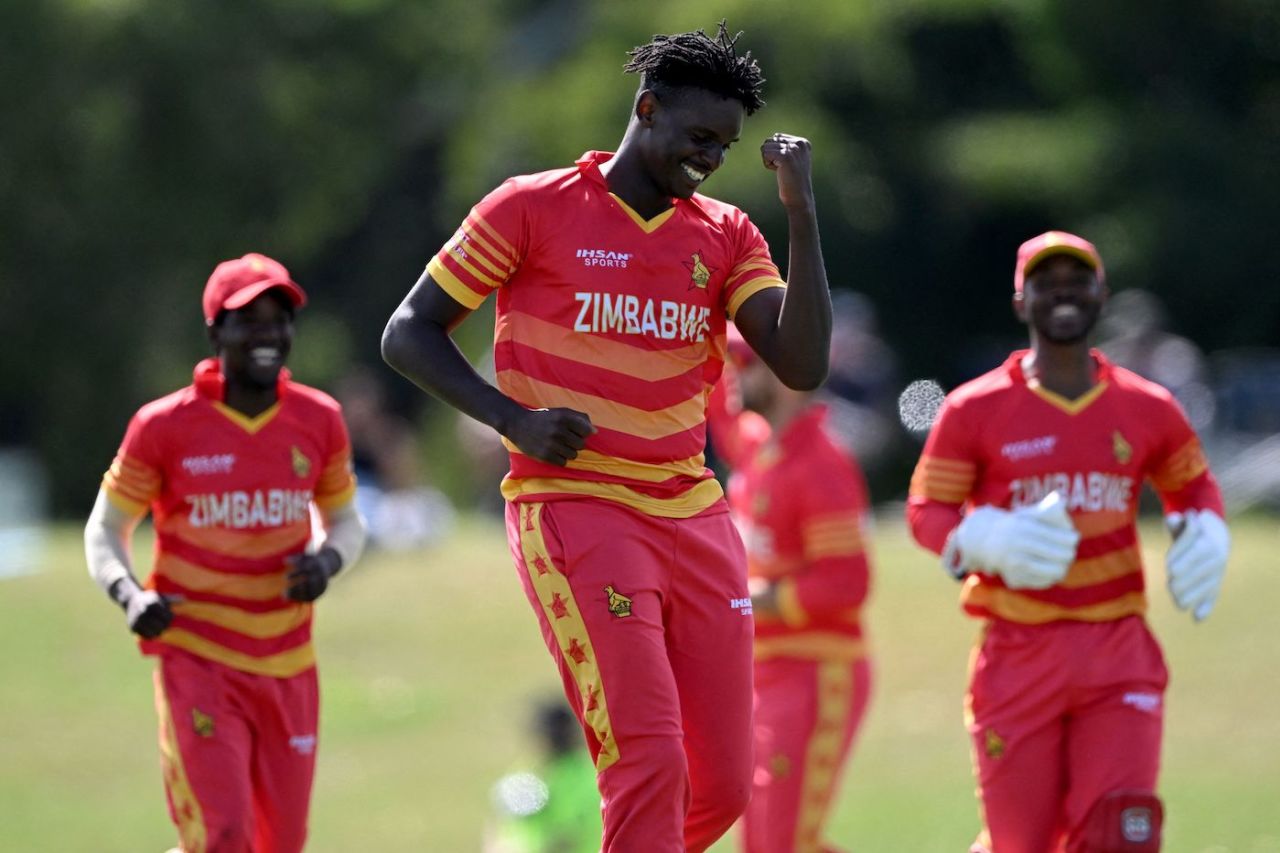 Richard Ngarava struck early yet again, Australia vs Zimbabwe, 3rd ODI, Townsville, September 3, 2022