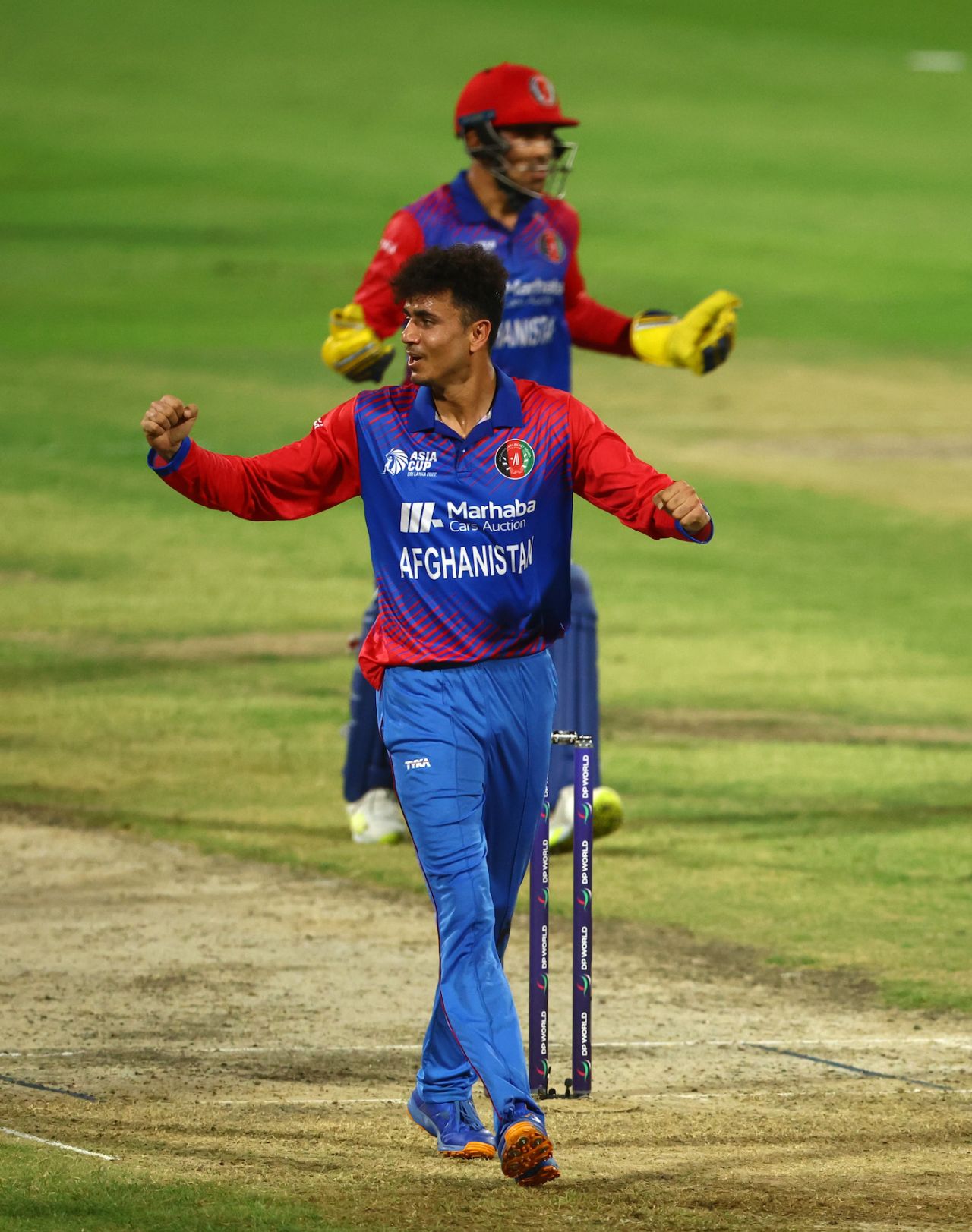 Mujeeb Ur Rahman sent back Pathum Nissanka and Dasun Shanaka, Afghanistan vs Sri Lanka, Asia Cup, Sharjah, September 3, 2022