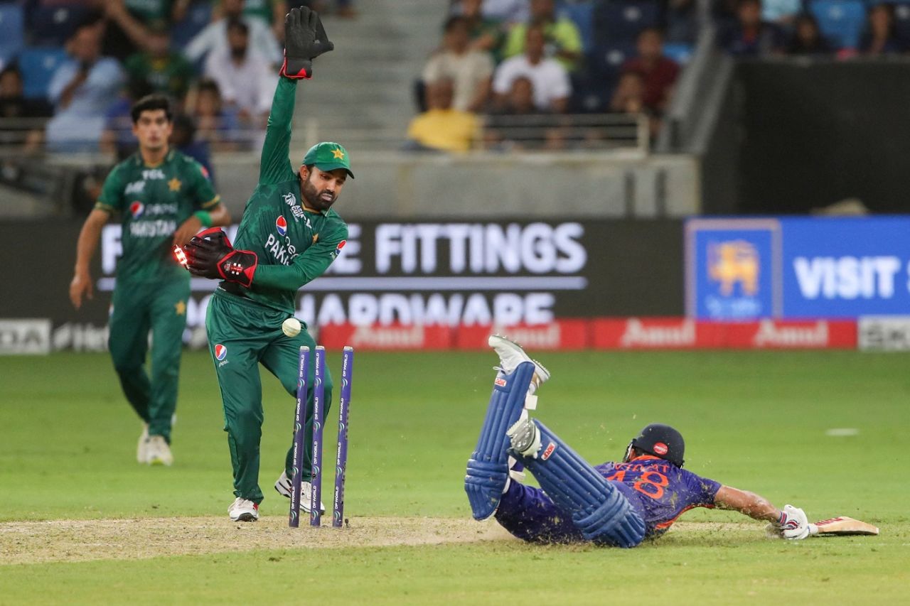 Virat Kohli was run out for 60, India vs Pakistan, Asia Cup, Dubai, September 4, 2022
