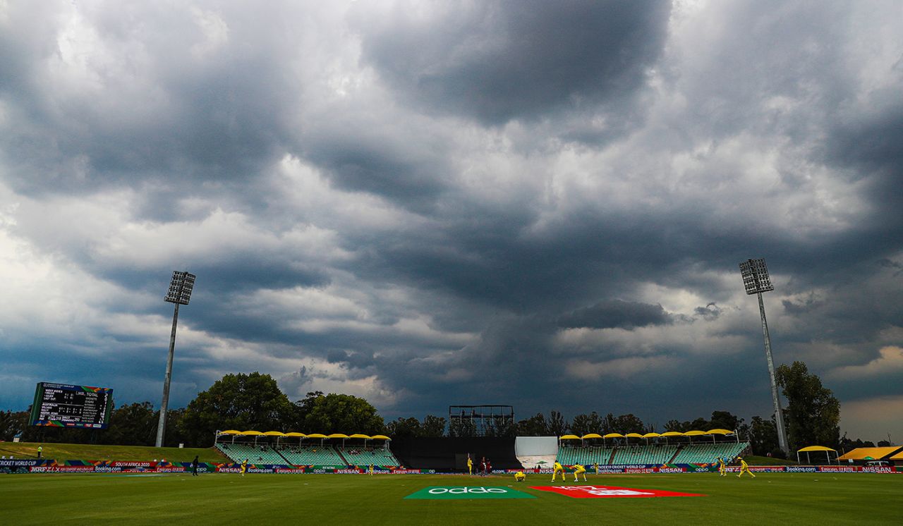 A general view of Willowmoore Park in Benoni, Australia vs West Indies, Under-19 World Cup 2020, Benoni, February 07, 2020