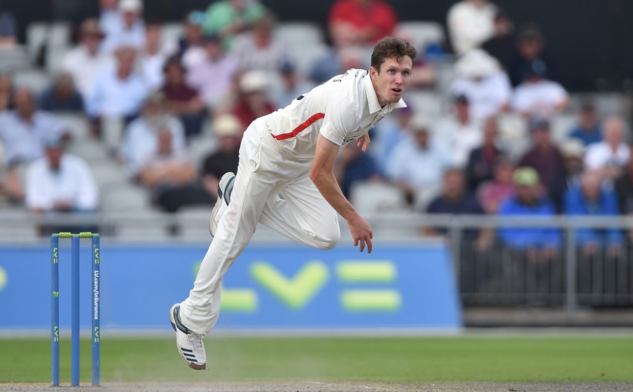 Will Williams took two handy wickets, Lancashire vs Yorkshire, County Championship, Division One, Old Trafford, September 6, 2022