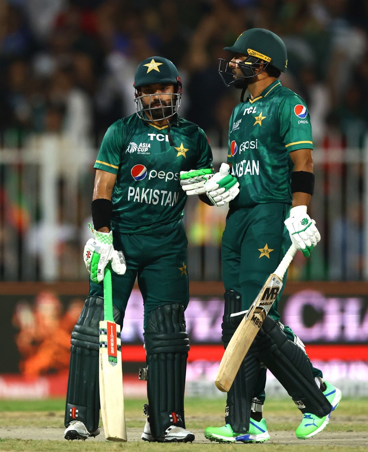 Iftikhar Ahmed and Mohammad Rizwan resurrected Pakistan's innings with a crucial third-wicket stand, Afghanistan vs Pakistan, Asia Cup Super 4s, Sharjah, September 7, 2022
