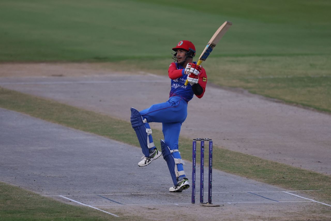 Rahmanullah Gurbaz pulls one away in style, Afghanistan vs Pakistan, Asia Cup Super 4s, Sharjah, September 7, 2022