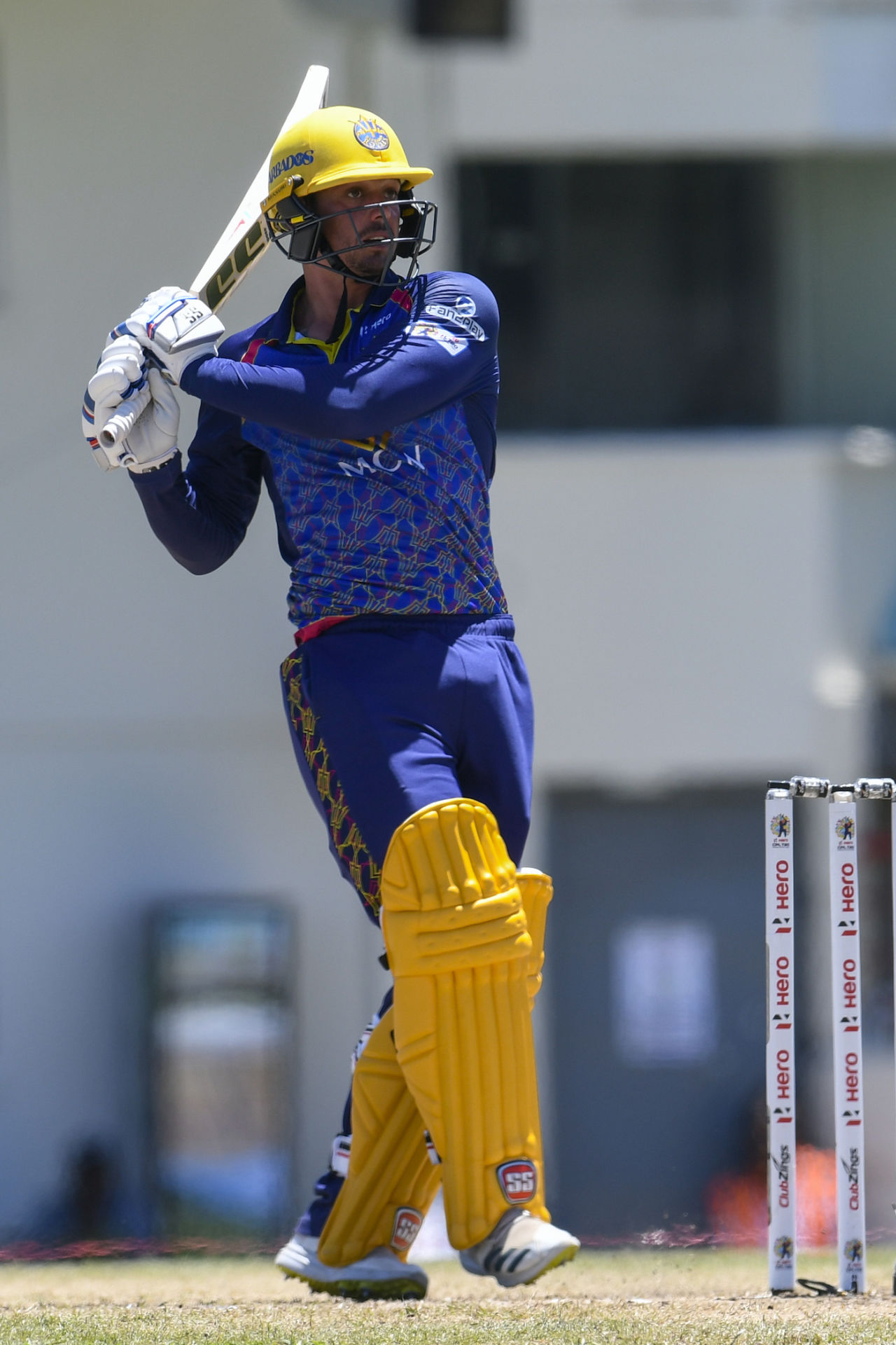 Quinton de Kock's fifty helped anchor the chase, Barbados Royals vs Jamaica Tallawahs, CPL 2022, Gros Islet, September 11, 2022
