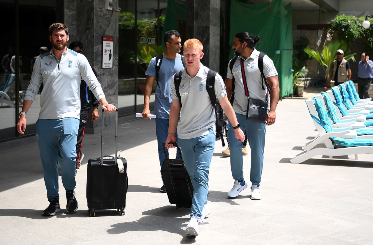 Jordan Cox was on his first senior England tour, Karachi, September 15, 2022