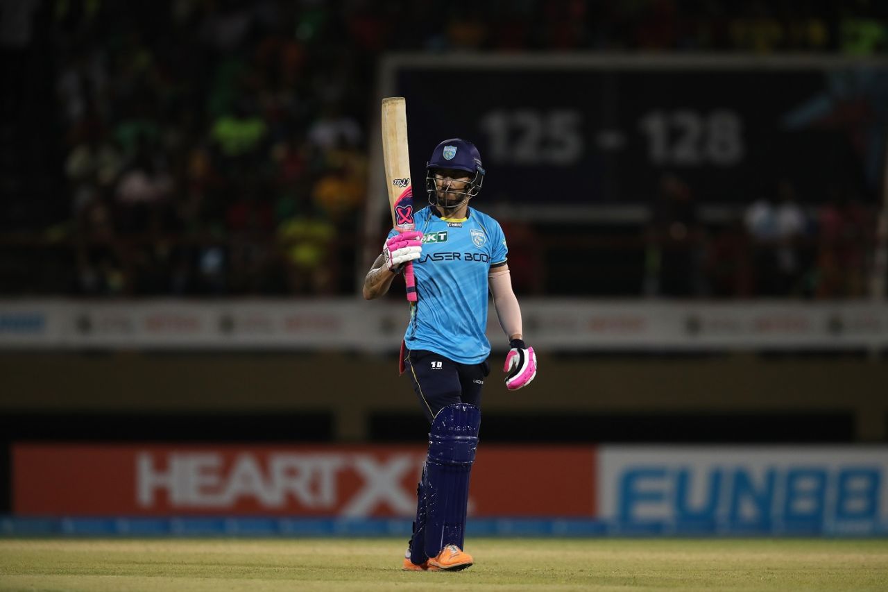 Faf du Plessis smashed 103 off 59 balls, St Lucia Kings vs Guyana Amazon Warriors, CPL 2022, Providence, September 22, 2022