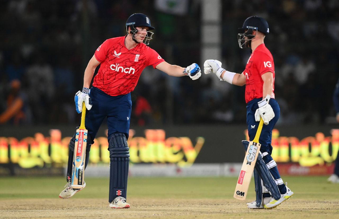 Harry Brook and Ben Duckett put on a century stand, Pakistan vs England, 3rd T20I, Karachi, September 23, 2022