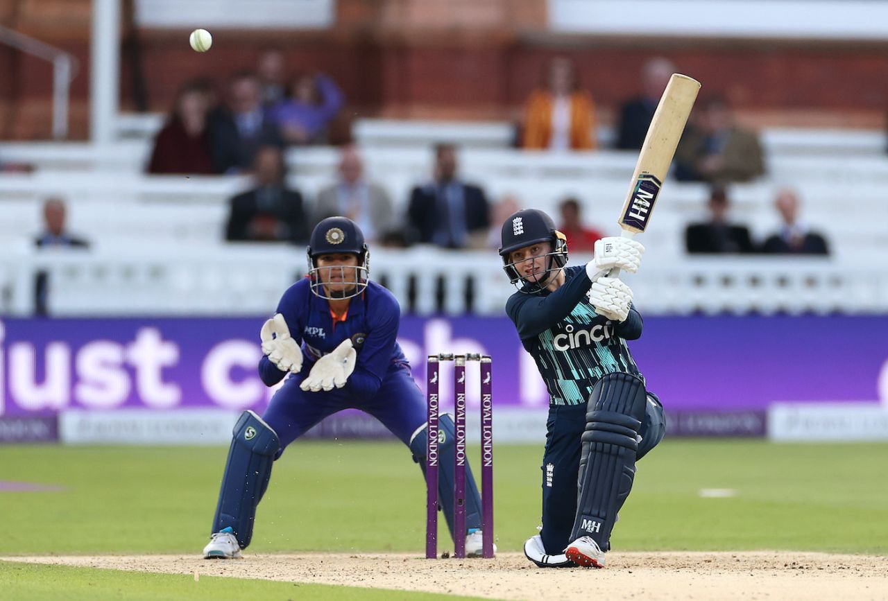 Charlie Dean led a fightback to dig England out of a hole, England vs India, 3rd ODI, Lord's, London, September 24, 2022