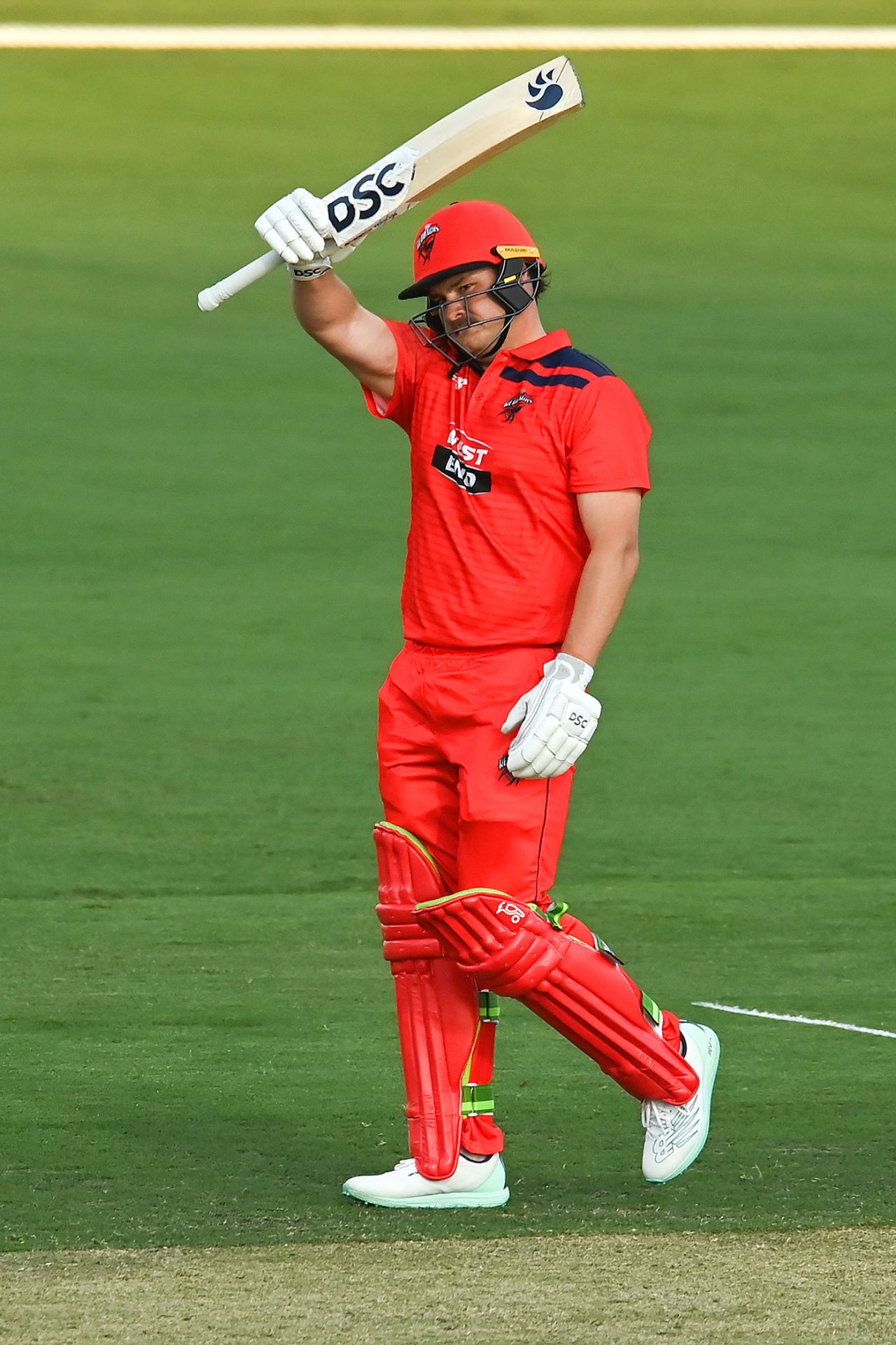 Ben Manenti made a half-century on his South Australia debut, Queensland vs South Australia, Marsh Cup, Allan Border Field, September 26, 2022