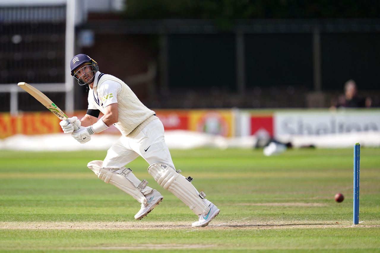 `Pieter Malan's 93 underpinned Middlesex's first innings, Worcestershire vs Middlesex, County Championship, Division Two, New Road, September 28, 2022