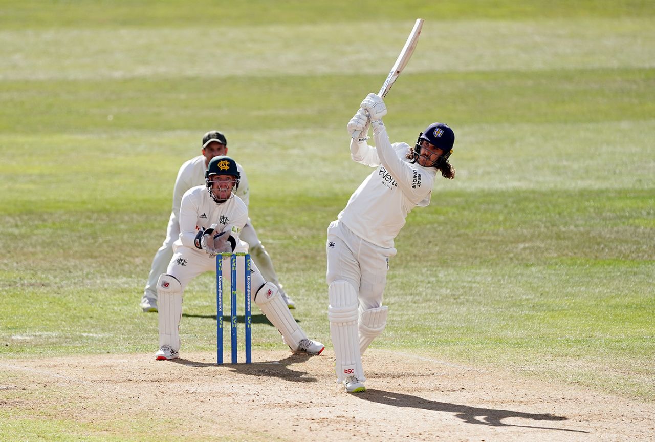 Nic Maddinson went on the attack, Nottinghamshire vs Durham, County Championship, Division Two, Trent Bridge, September 28, 2022