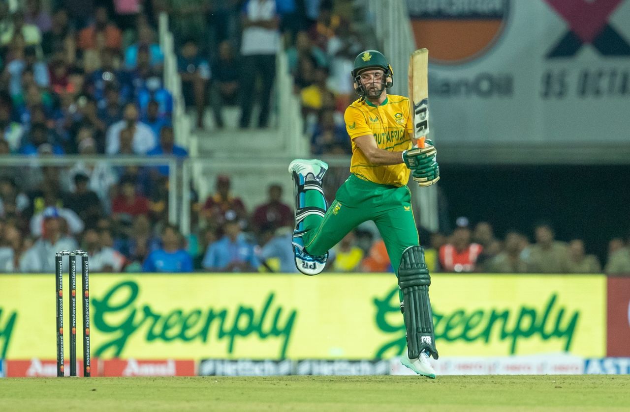 Keshav Maharaj's 41 helped South Africa post 106, India vs South Africa, 1st T20I, Thiruvananthapuram, September 28, 2022 