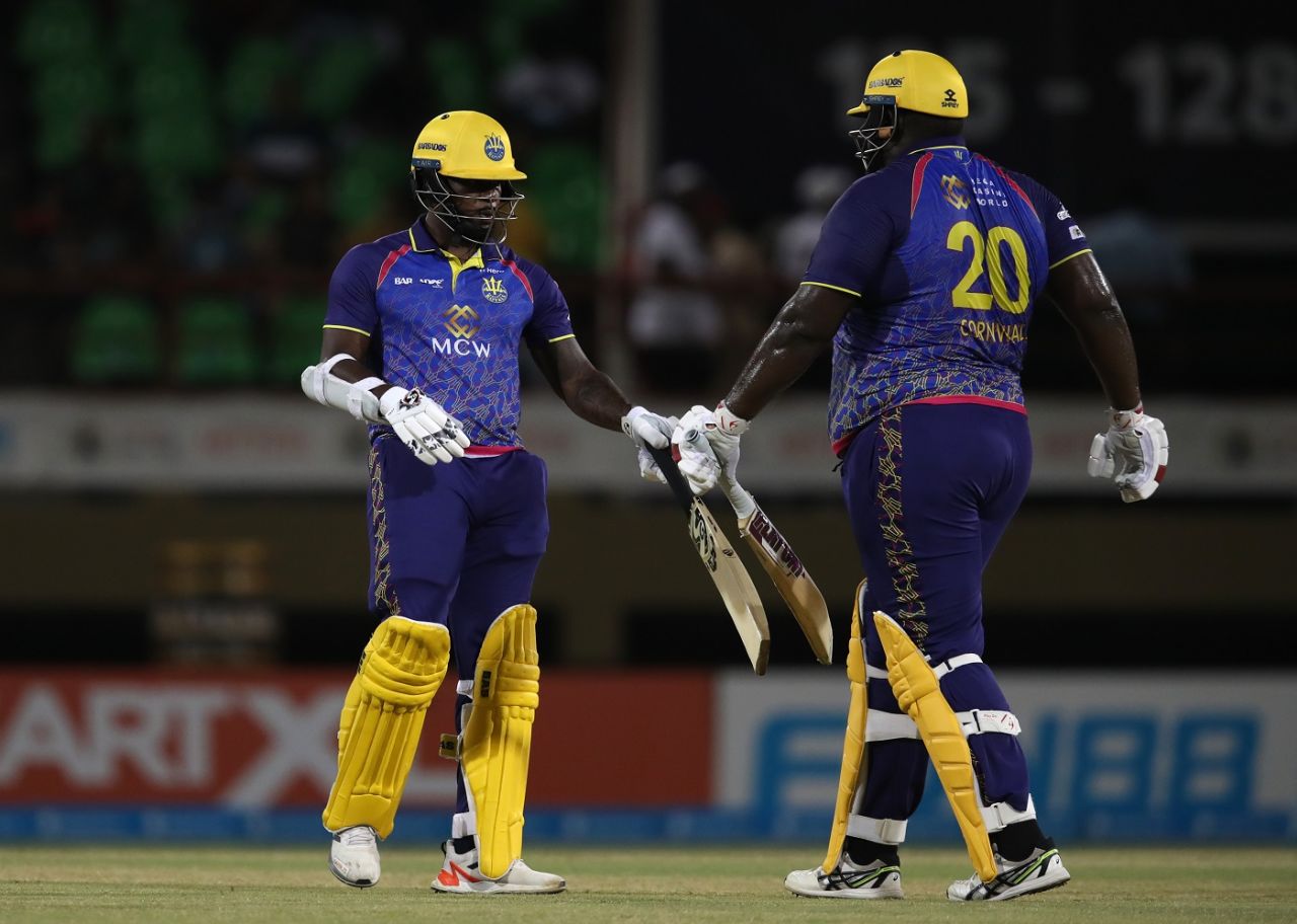 Kyle Mayers and Rahkeem Cornwall gave Barbados Royals a rapid start, Barbados Royals vs Jamaica Tallawahs, Providence, CPL 2022, October 1, 2022