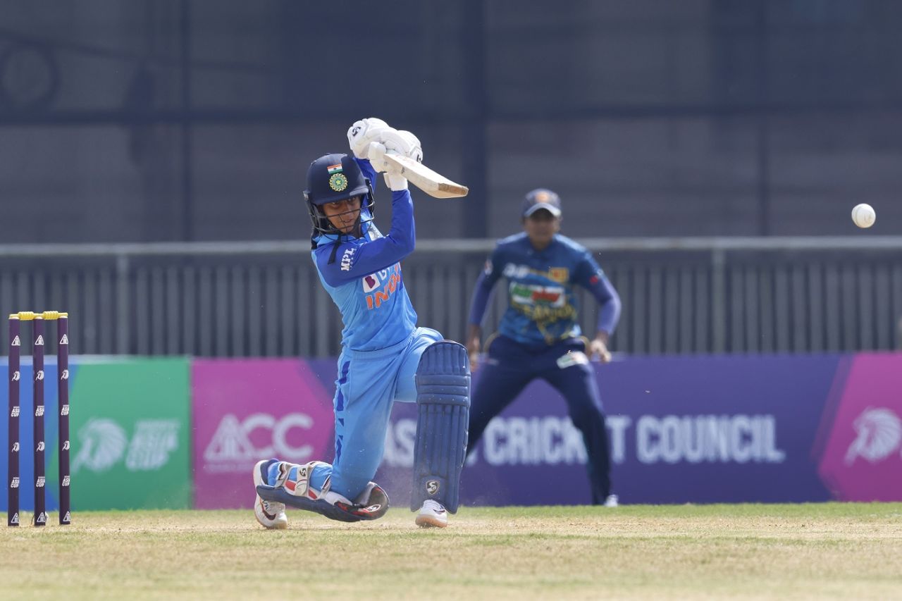 Jemimah Rodrigues forced the pace after Sri Lanka struck twice, India vs Sri Lanka, Women's Asia Cup, Sylhet, October 1, 2022