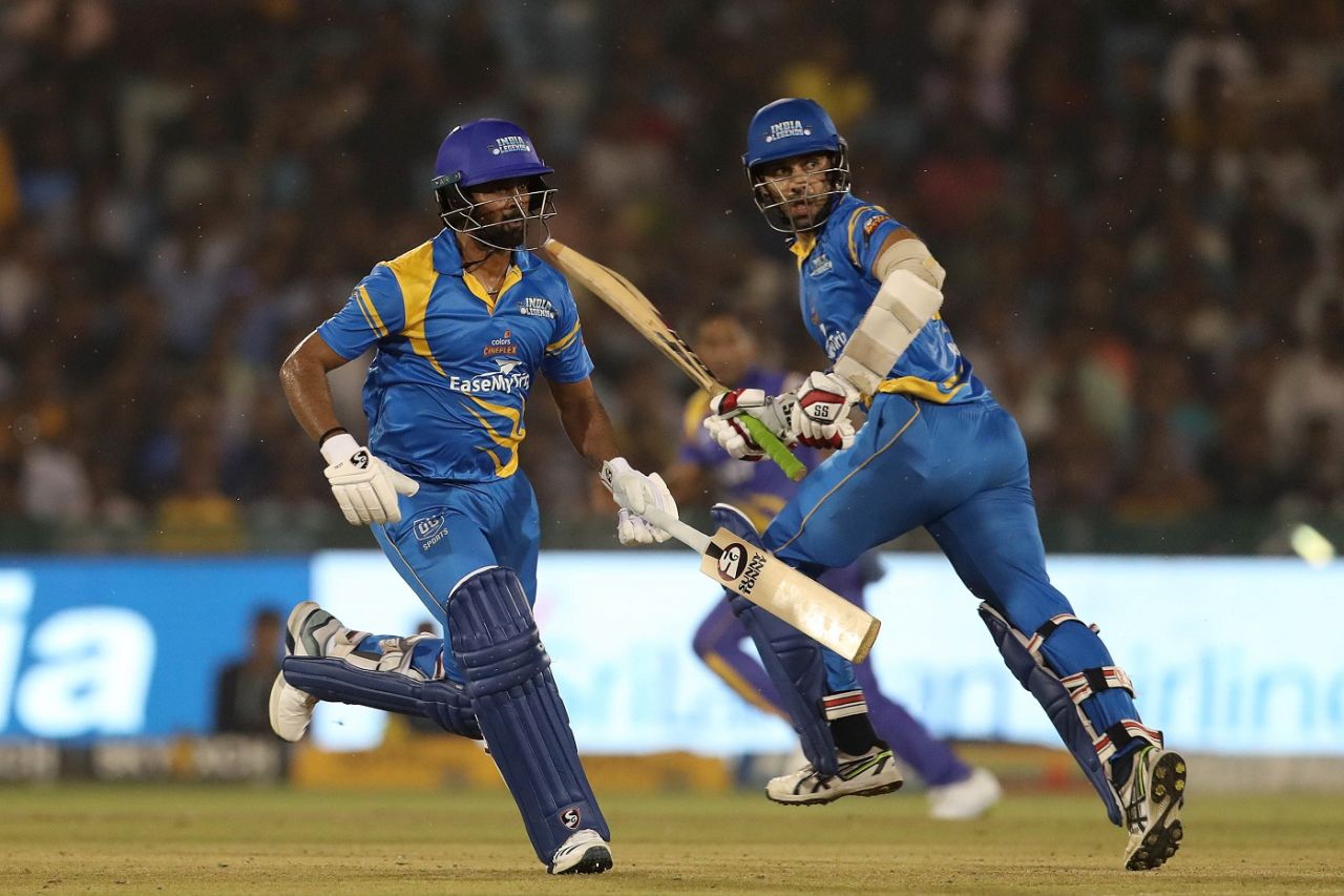 Naman Ojha and Vinay Kumar brought India back on track, India Legends v Sri Lanka Legends, Final, Road Safety World Series, Raipur, 1 October, 2022