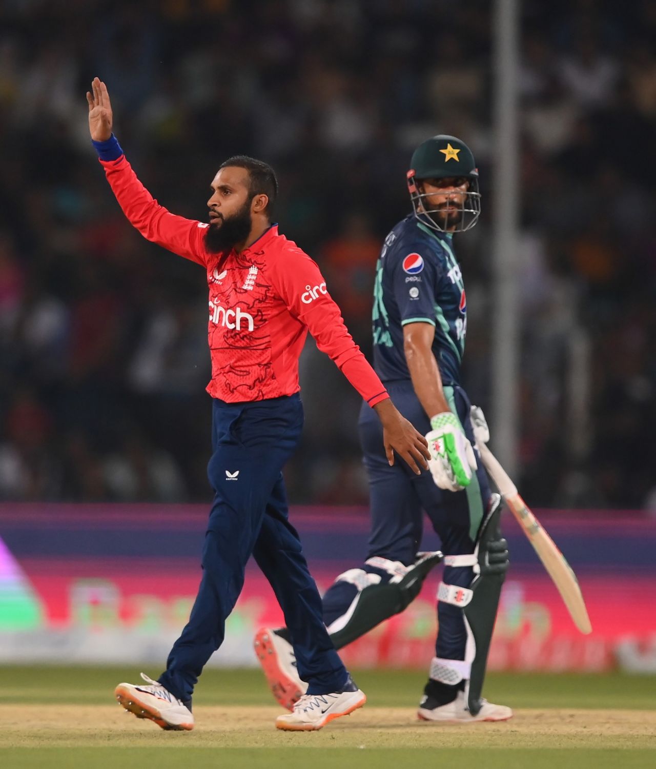 Adil Rashid struck as England closed in on victory, Pakistan vs England, 7th T20I, Lahore, October 2, 2022