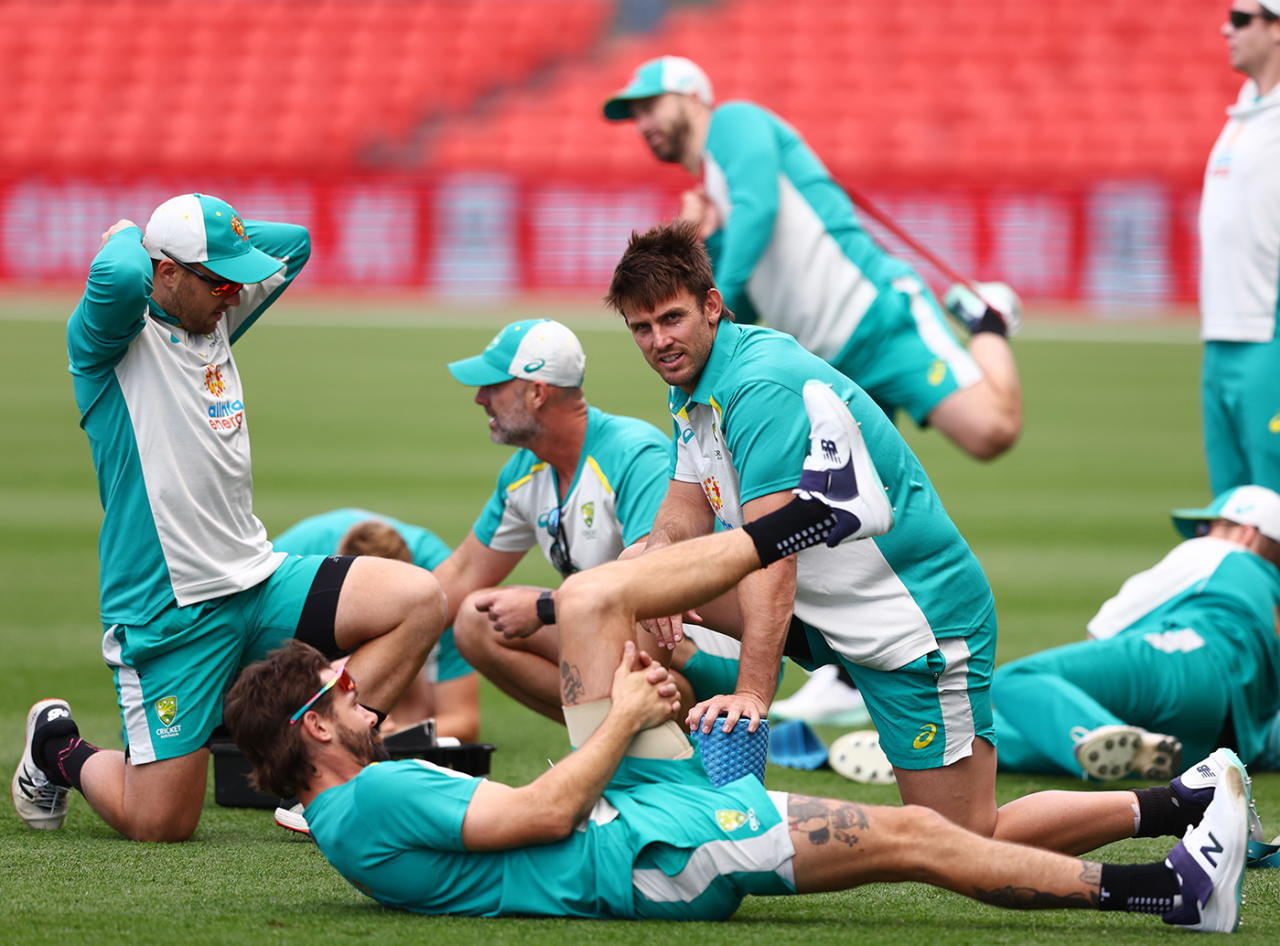 Mitchell Marsh was back with the Australia squad, Gold Coast, October 3, 2022