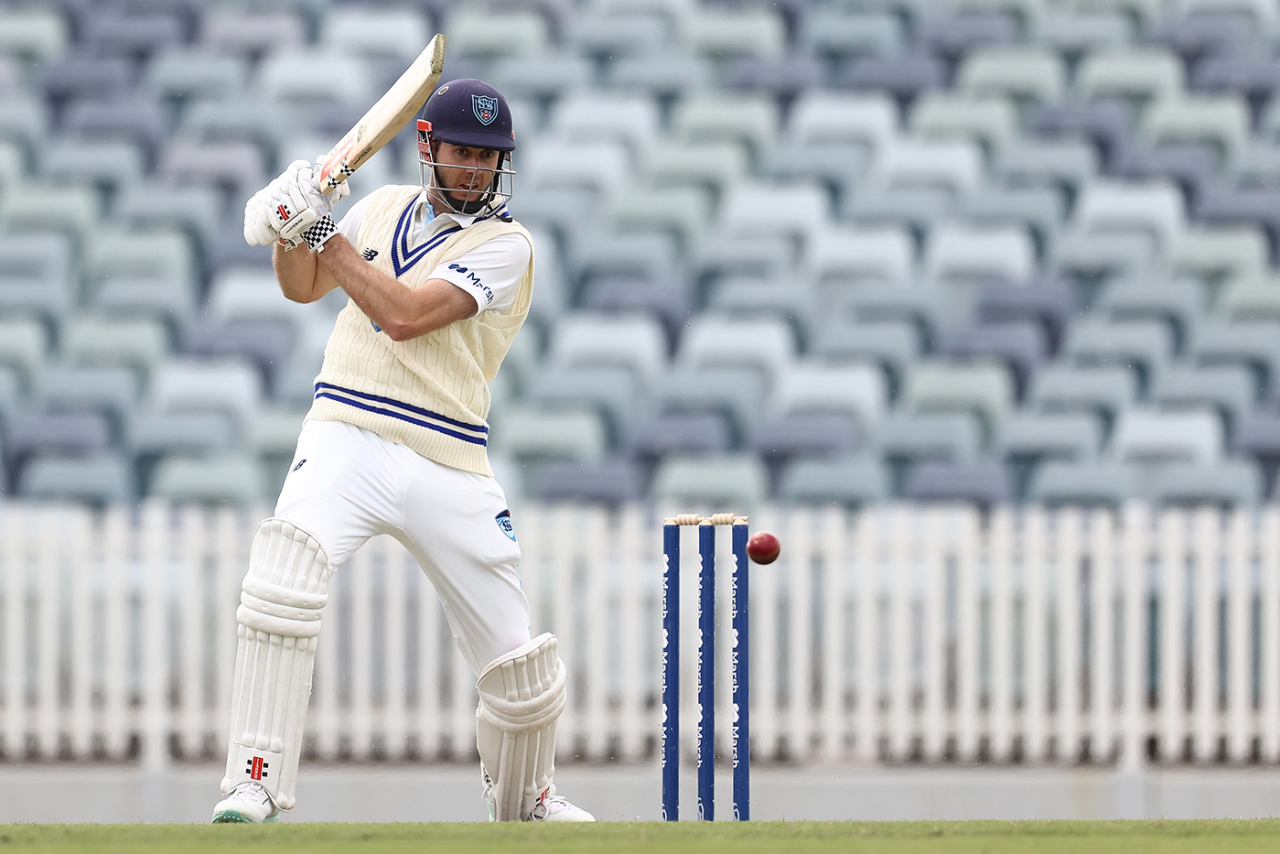 Kurtis Patterson played a lone hand for New South Wales, Western Australia vs New South Wales, Sheffield Shield, WACA, October 3, 2022