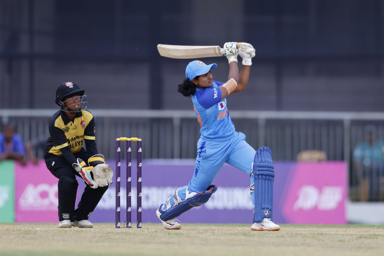 Dayalan Hemalatha helped India finish well, India vs Malaysia, Women's T20 Asia Cup 2022, Sylhet, October 3, 2022