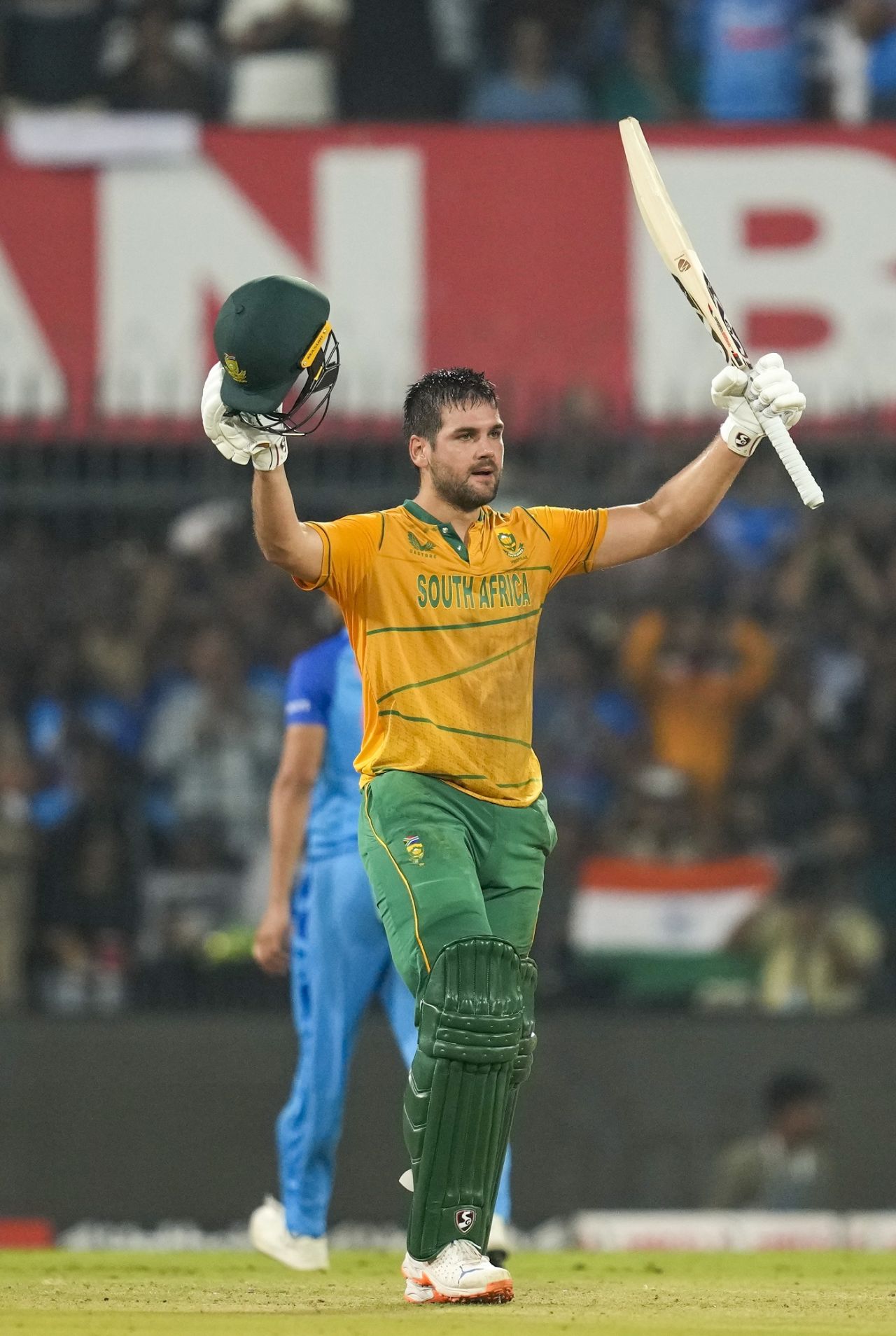 Rilee Rossouw struck his first T20I century off 48 balls, India vs South Africa, 3rd T20I, Indore, October 4, 2022