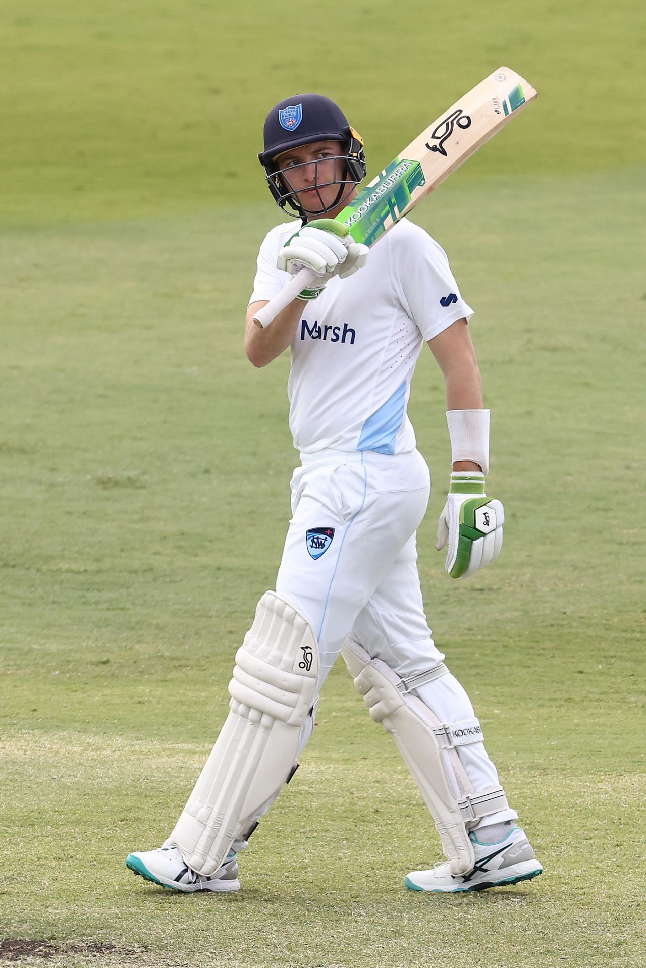 Baxter Holt scored a second-innings half-century, Western Australia vs New South Wales, Sheffield Shield, 3rd day, Perth, October 5, 2022