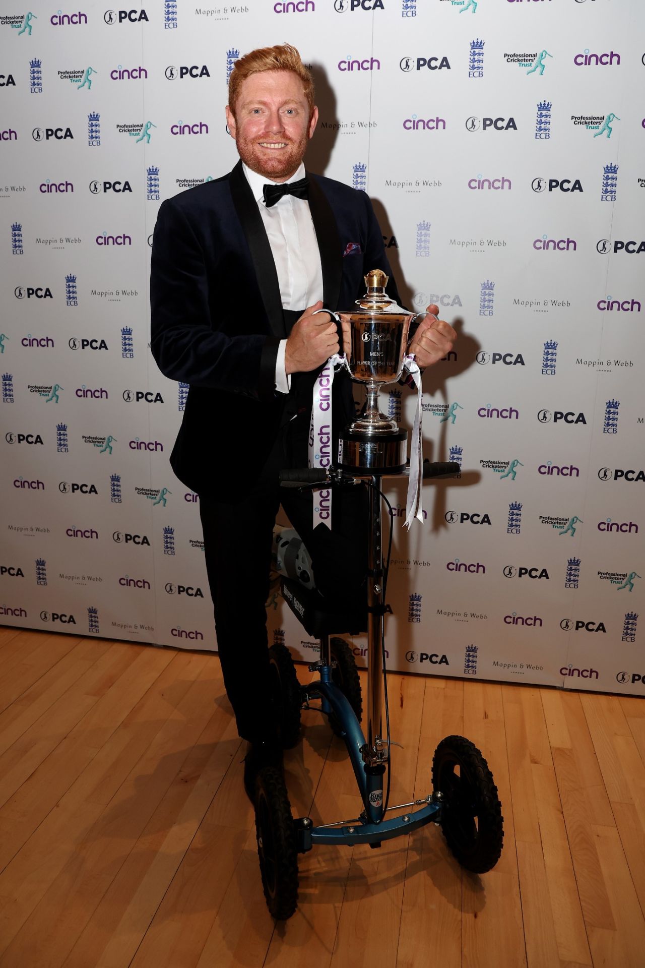 Jonny Bairstow was named PCA men's player of the year, London, October 6, 2022