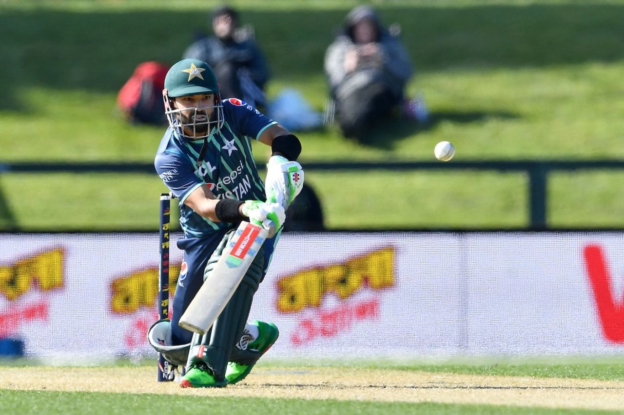 Mohammad Rizwan made an unbeaten 78 off 50 balls, Bangladesh vs Pakistan, New Zealand T20I Tri-Series, Christchurch, October 7, 2022,