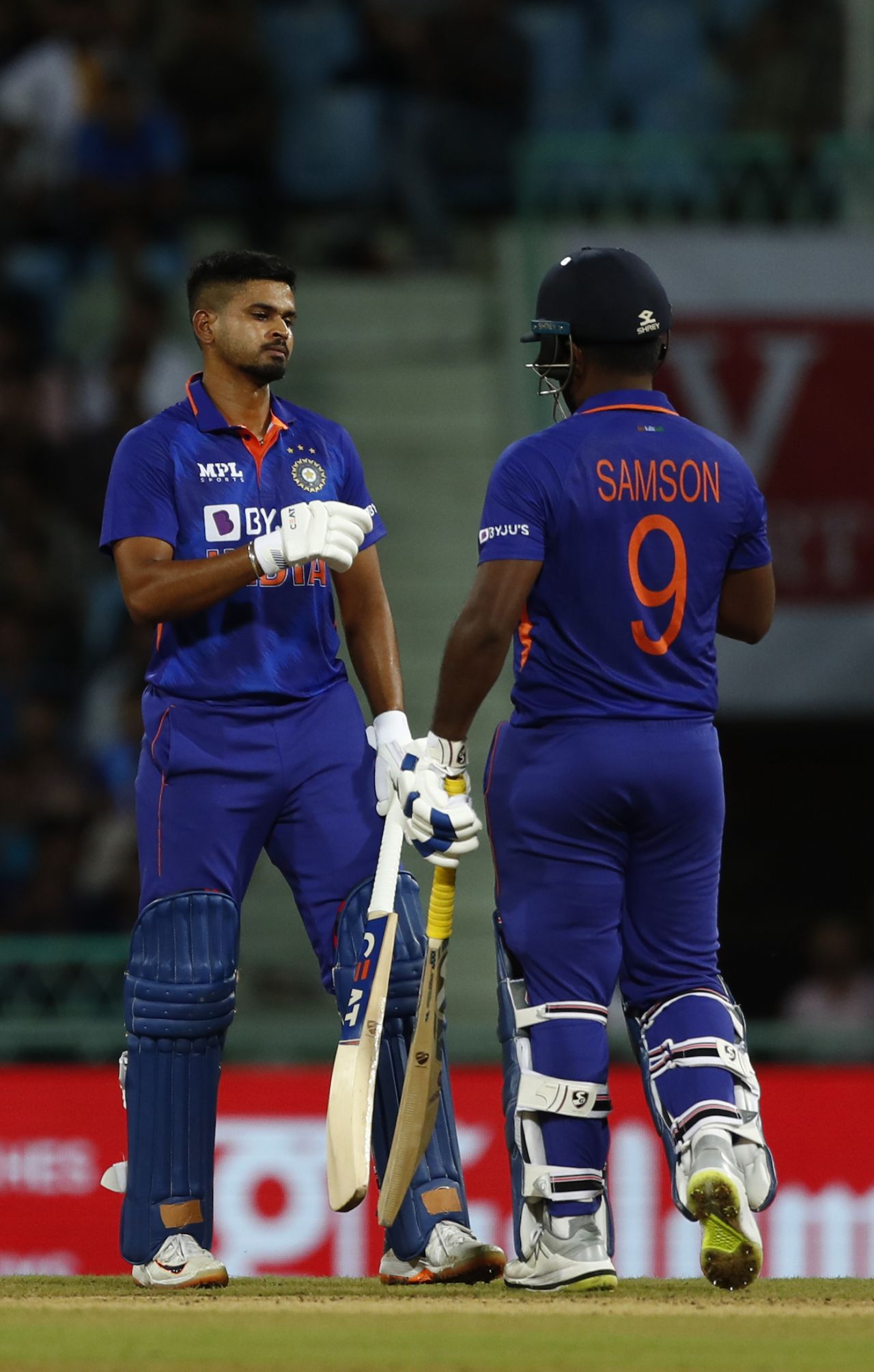Shreyas Iyer and Sanju Samson added 67 runs for the fifth wicket, India vs South Africa, 1st ODI, Lucknow, October 6, 2022