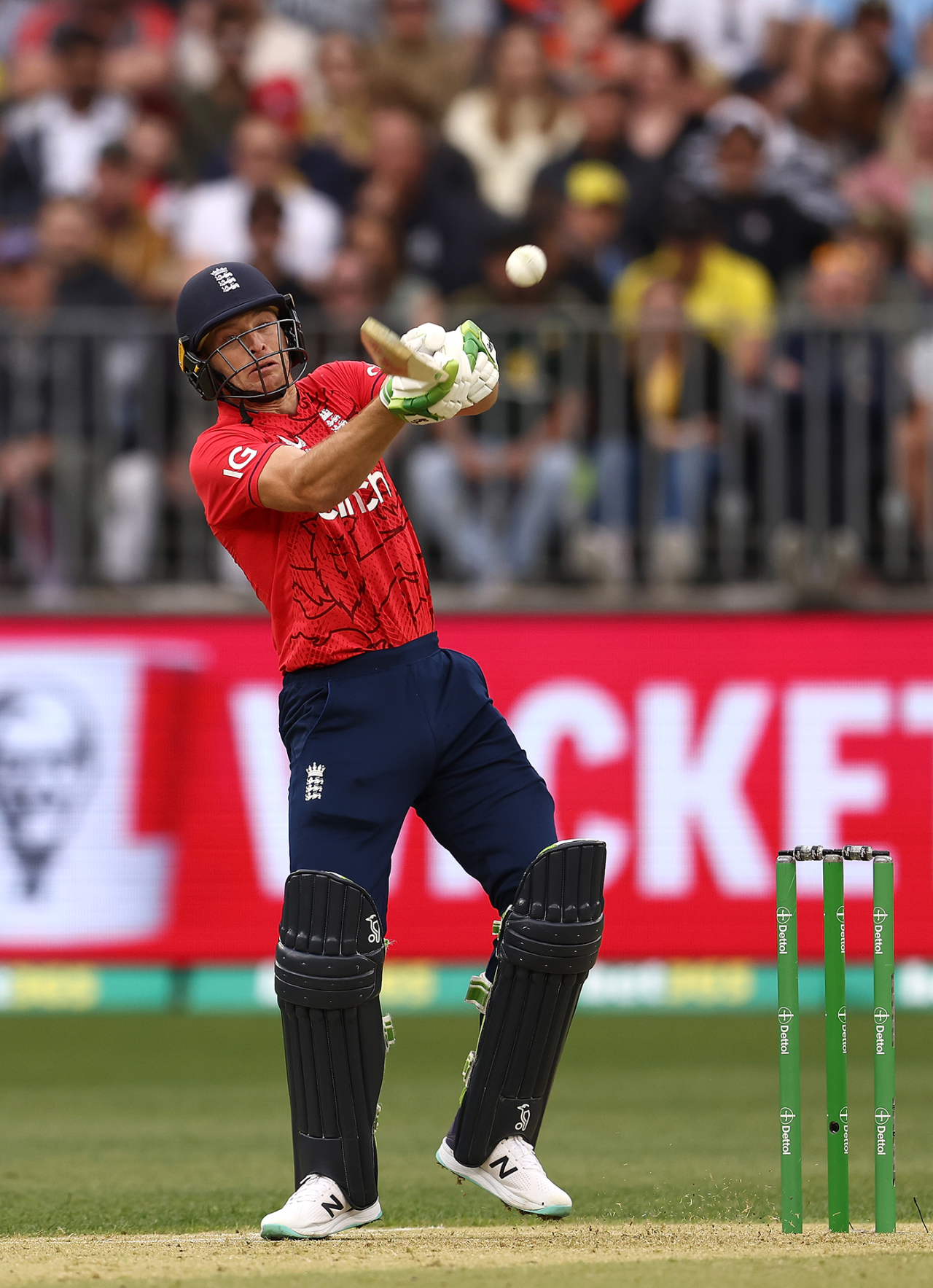 Jos Buttler scoops, England vs Australia, 1st T20I, Perth, October 9, 2022