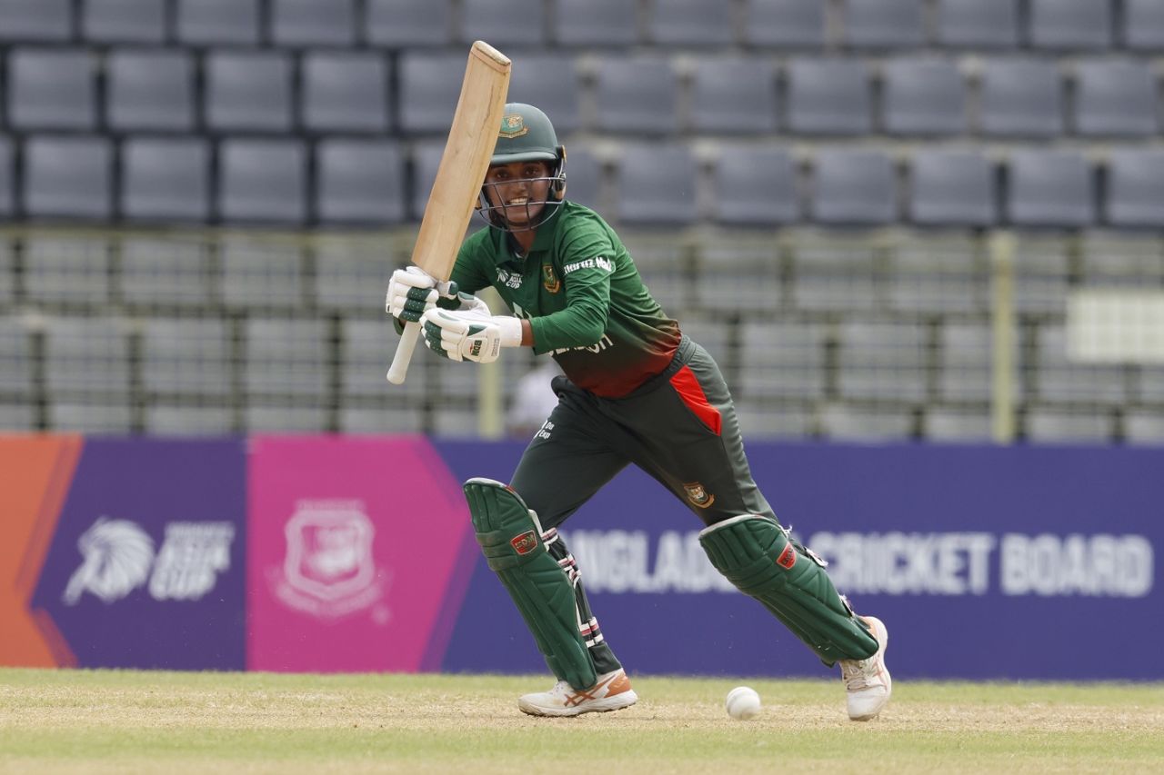 Nigar Sultana was the only Bangladesh batter to get into double digits, Sri Lanka vs Bangladesh, Women's T20 Asia Cup, Sylhet, October 10, 2022