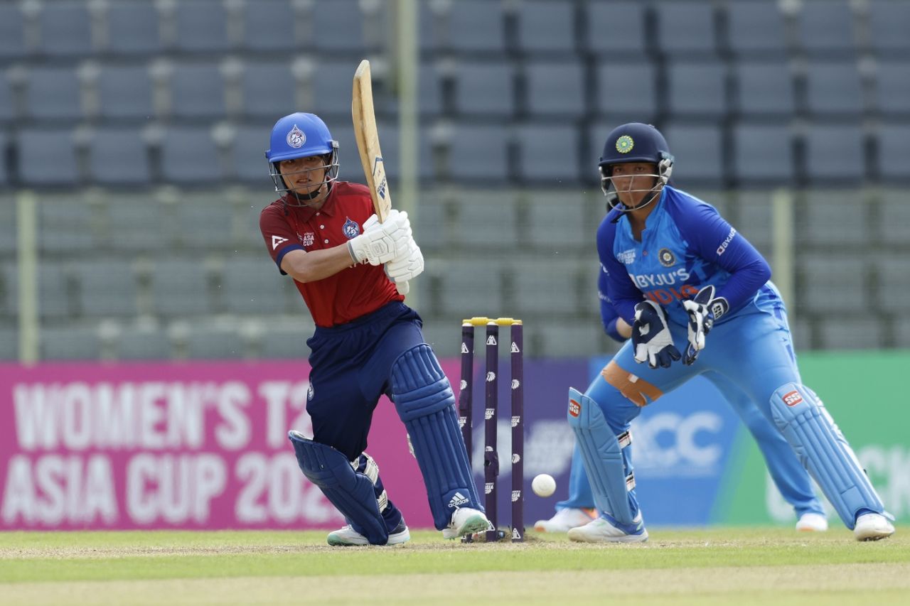 Naruemol Chaiwai top-scored for Thailand with 21, India vs Thailand, 1st semi-final, Women's T20 Asia Cup, Sylhet, October 13, 2022