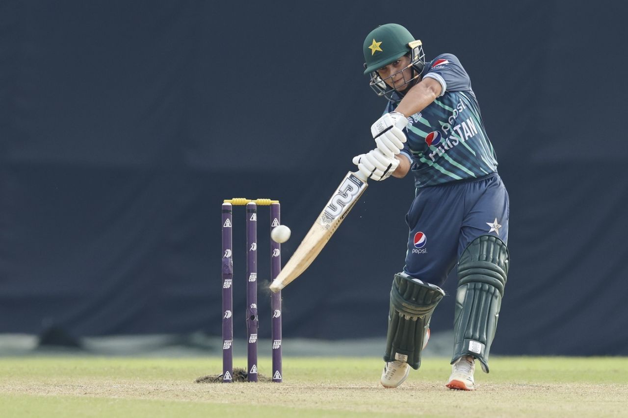 Nida Dar made a run-a-ball 26, Pakistan vs Sri Lanka, 2nd Semi-Final, Women's Asia Cup, Sylhet, October 13, 2022