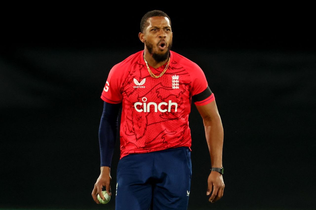 Chris Jordan in the field, Australia vs England, 3rd T20I, Canberra, October 14, 2022