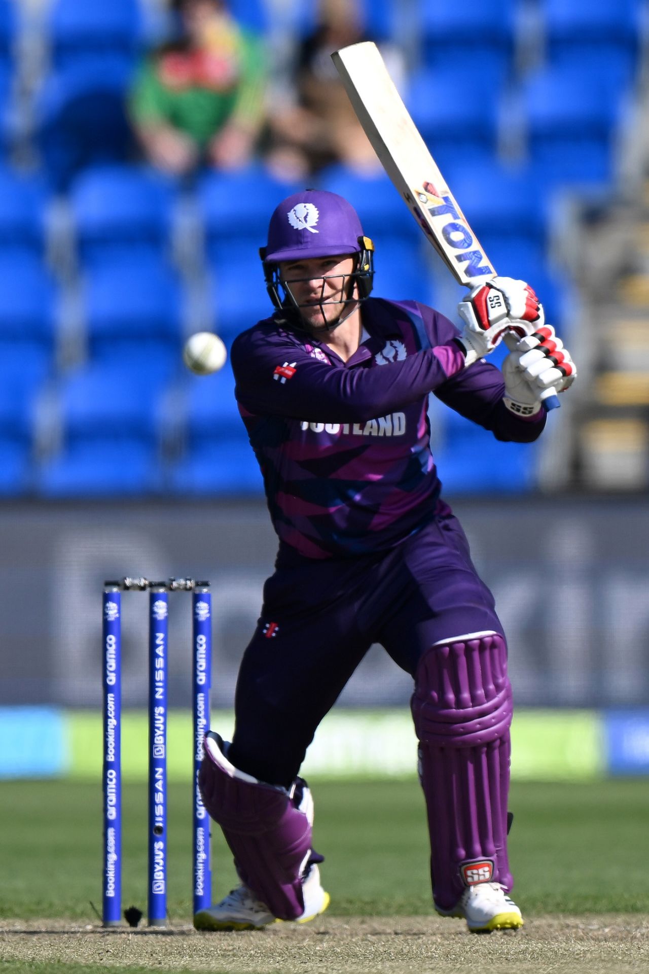 Richie Berrington made a quickfire 37, Ireland vs Scotland, Group B, T20 World Cup, Hobart, October 19, 2022