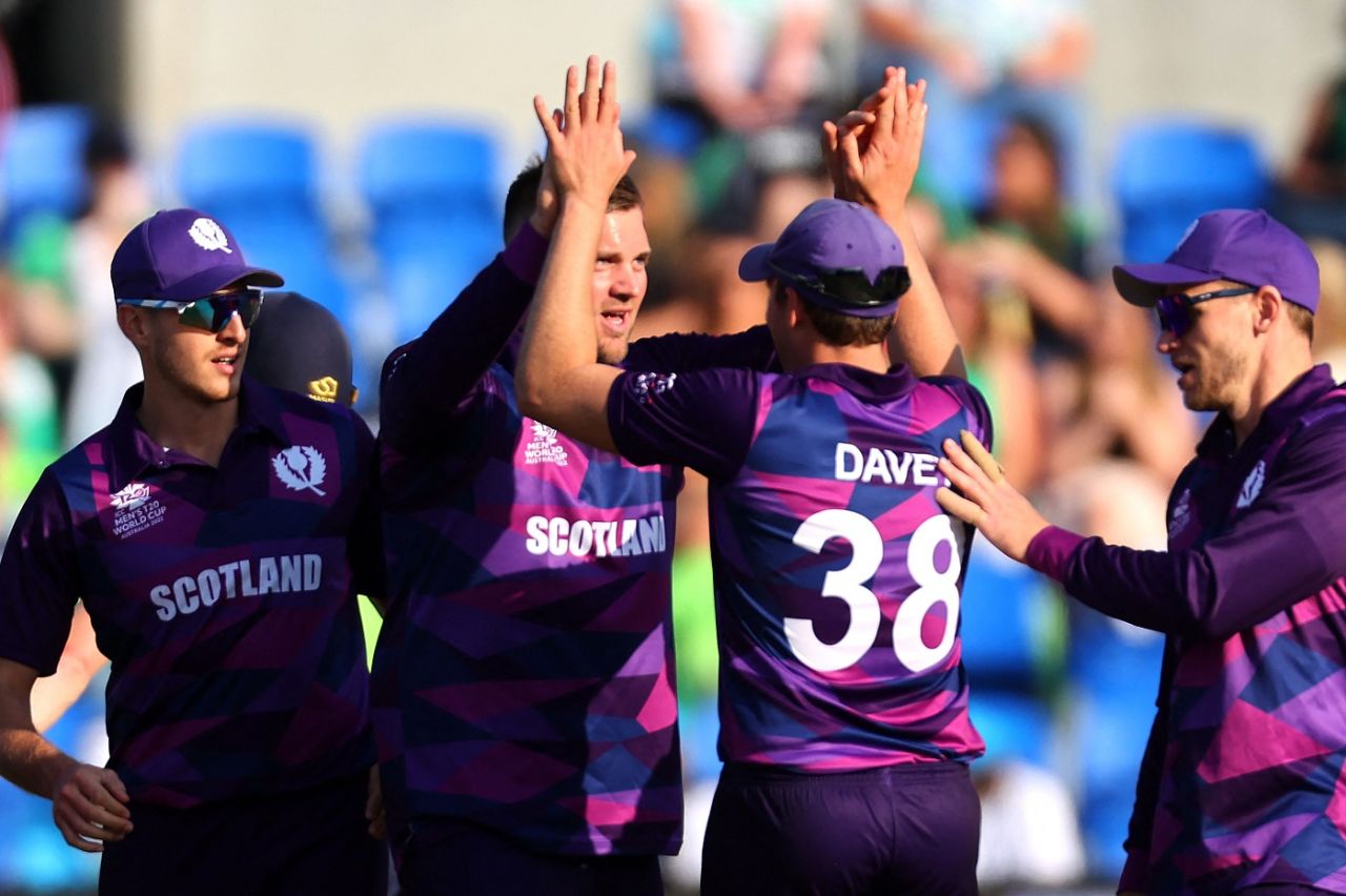 Mark Watt struck early to remove Lorcan Tucker, Ireland vs Scotland, Group B, T20 World Cup, Hobart, October 19, 2022